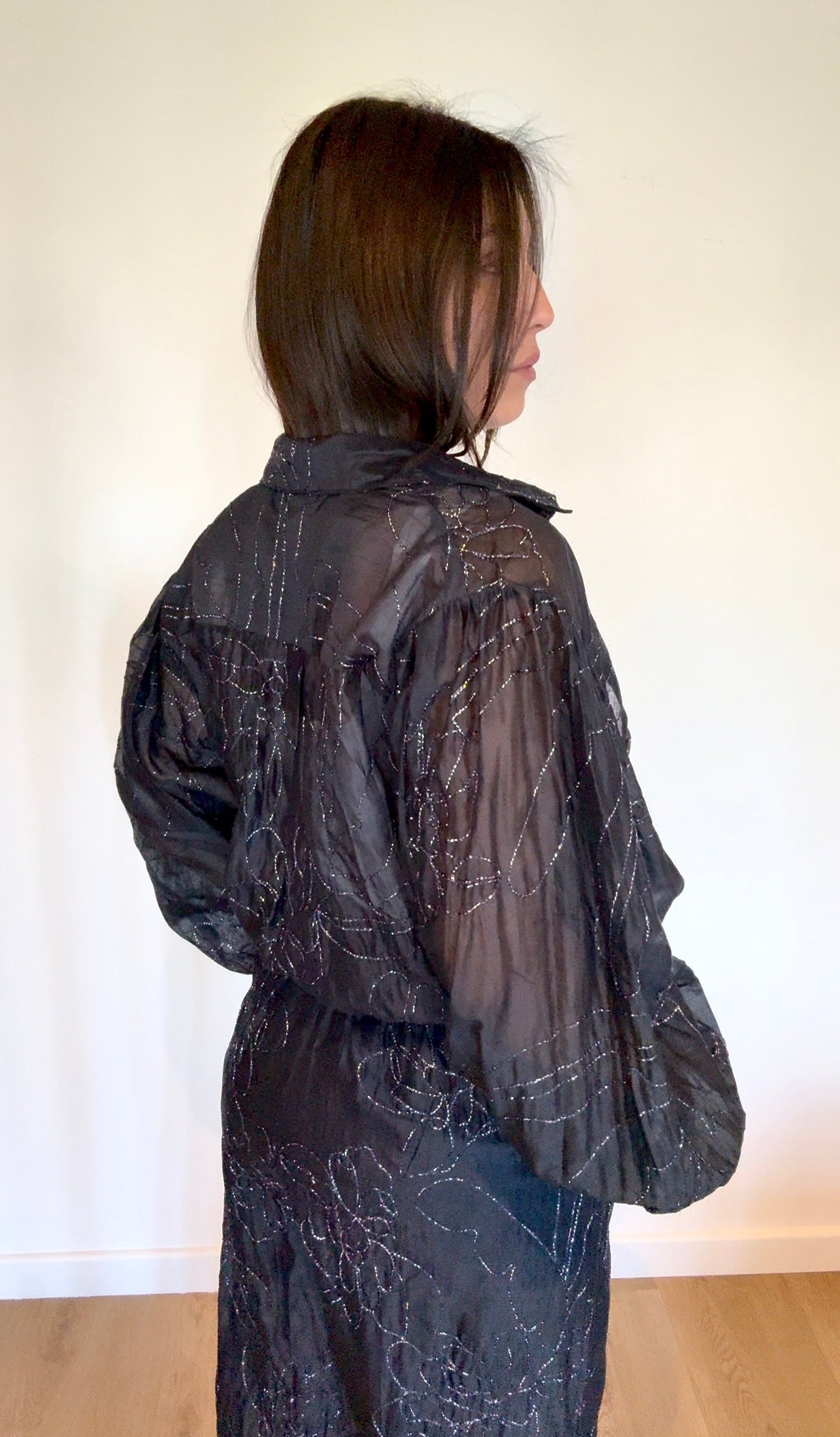 12 - PANTALON TEXTURÉ