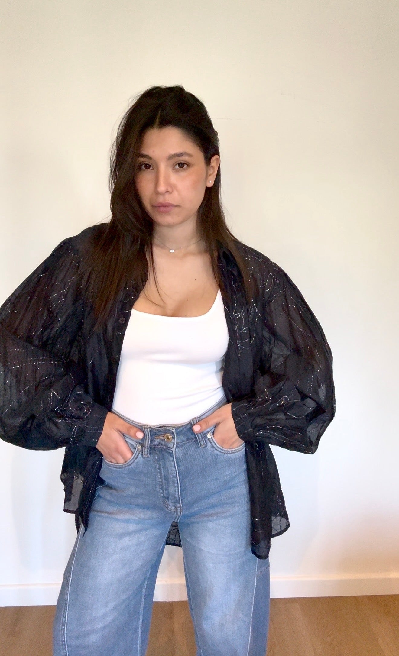 12 - PANTALON TEXTURÉ