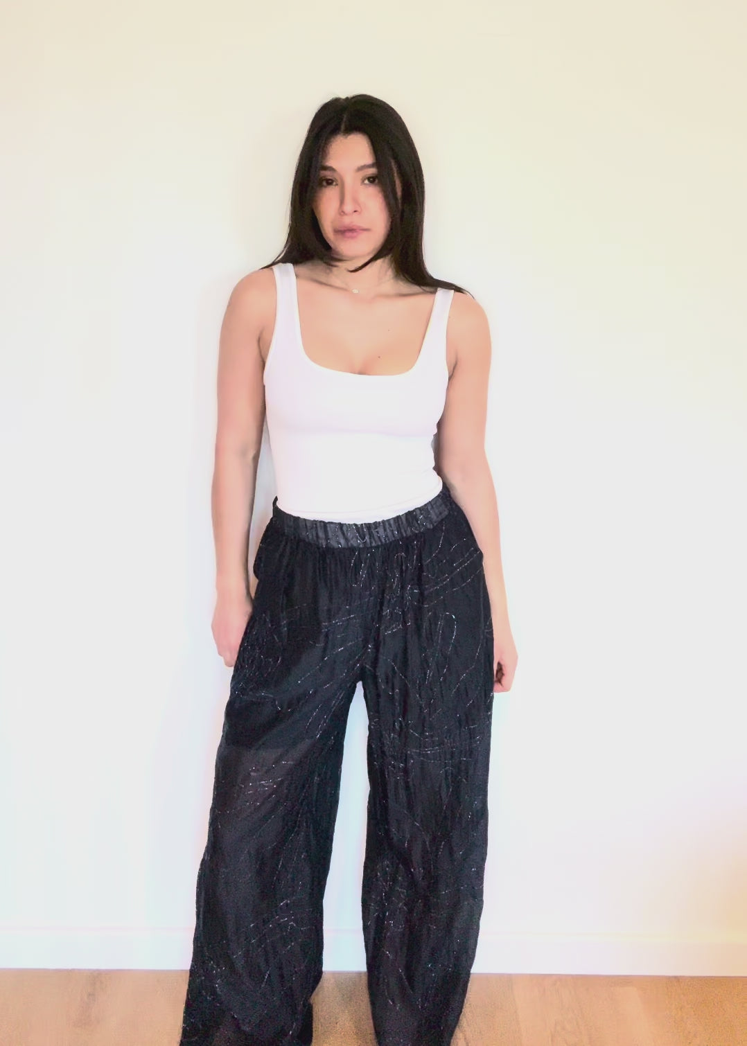 12 - PANTALON TEXTURÉ